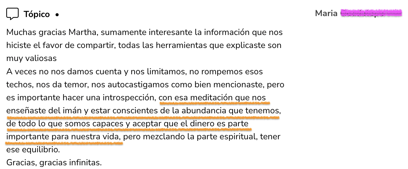 Testimonio Riqueza 2